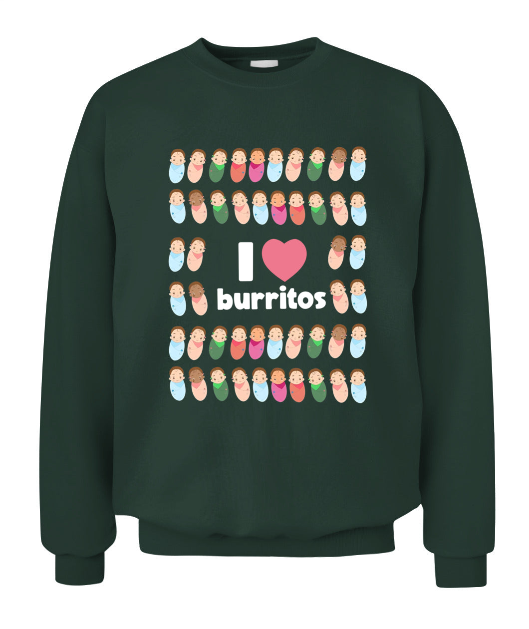 Funny I Love Burritos Labor Delivery Nurse NICU Infant Care Shirt