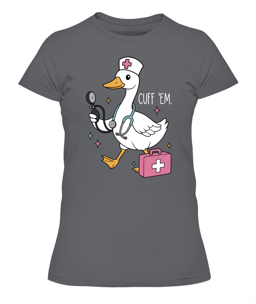 Groovy Silly Goose Nurse Cuff Em Nurse Appreciation ER Nurse