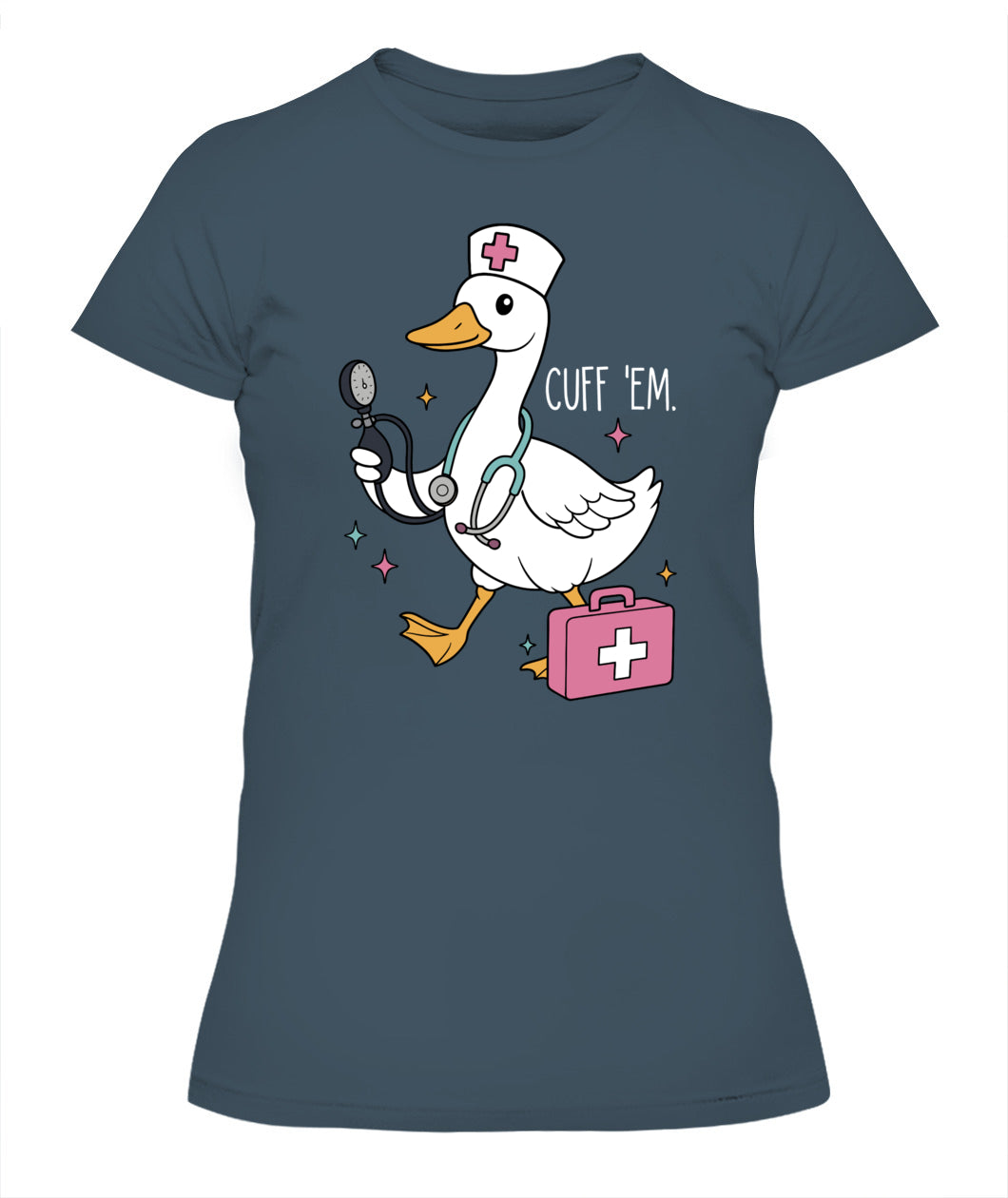 Groovy Silly Goose Nurse Cuff Em Nurse Appreciation ER Nurse