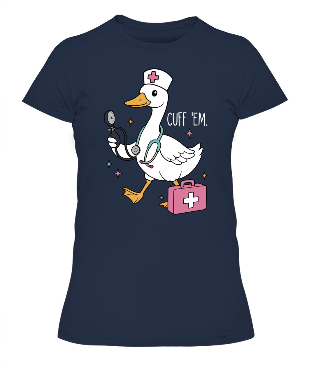 Groovy Silly Goose Nurse Cuff Em Nurse Appreciation ER Nurse