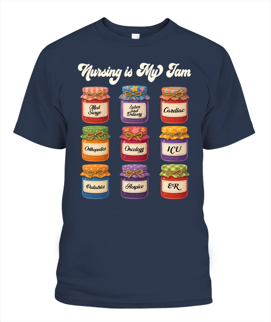 Groovy Nursing Is My Jam RN Healthcare Nurse Appreciation