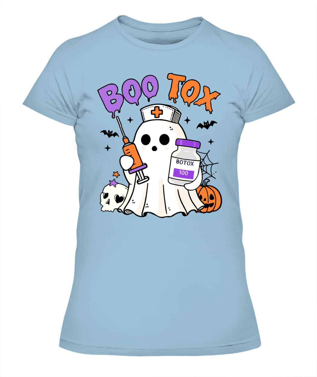 BOO Tox Nurse Ghost Filler Botox Halloween Aesthetic Nurse