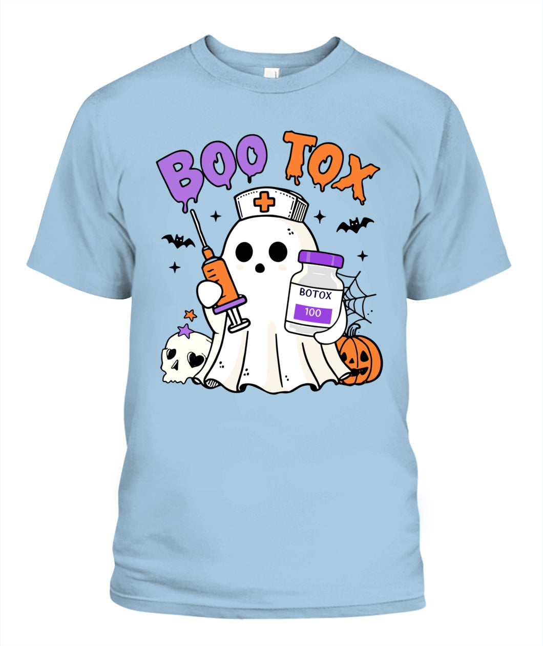 BOO Tox Nurse Ghost Filler Botox Halloween Aesthetic Nurse
