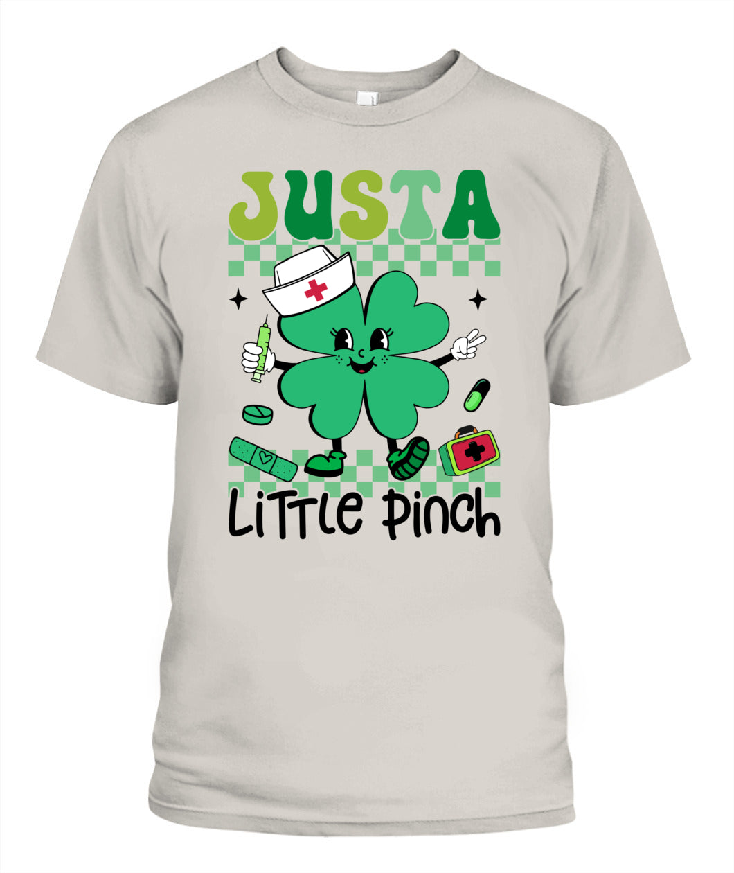 Just A Little Pinch St Patrick's Shirt Gift For Nurse