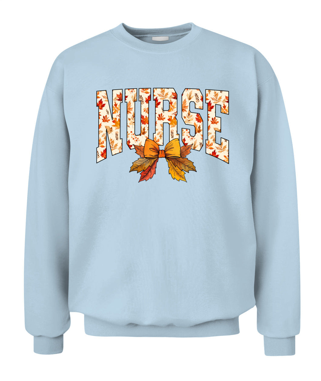 Comfort Colors Nurse Coquette Leaves Fall Thanksgiving Shirts For Nurse