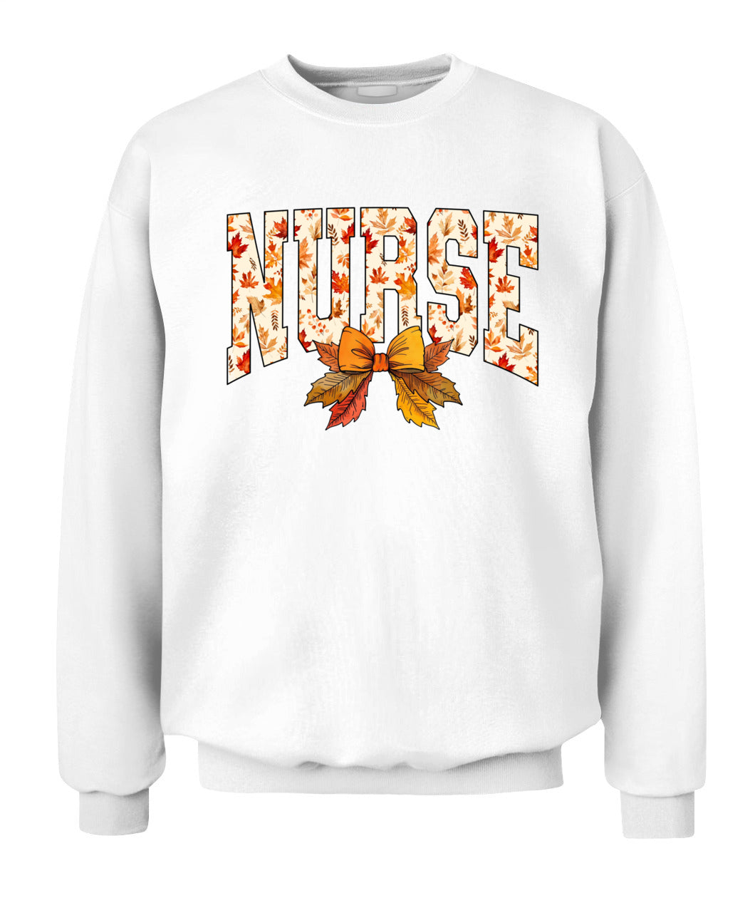 Comfort Colors Nurse Coquette Leaves Fall Thanksgiving Shirts For Nurse