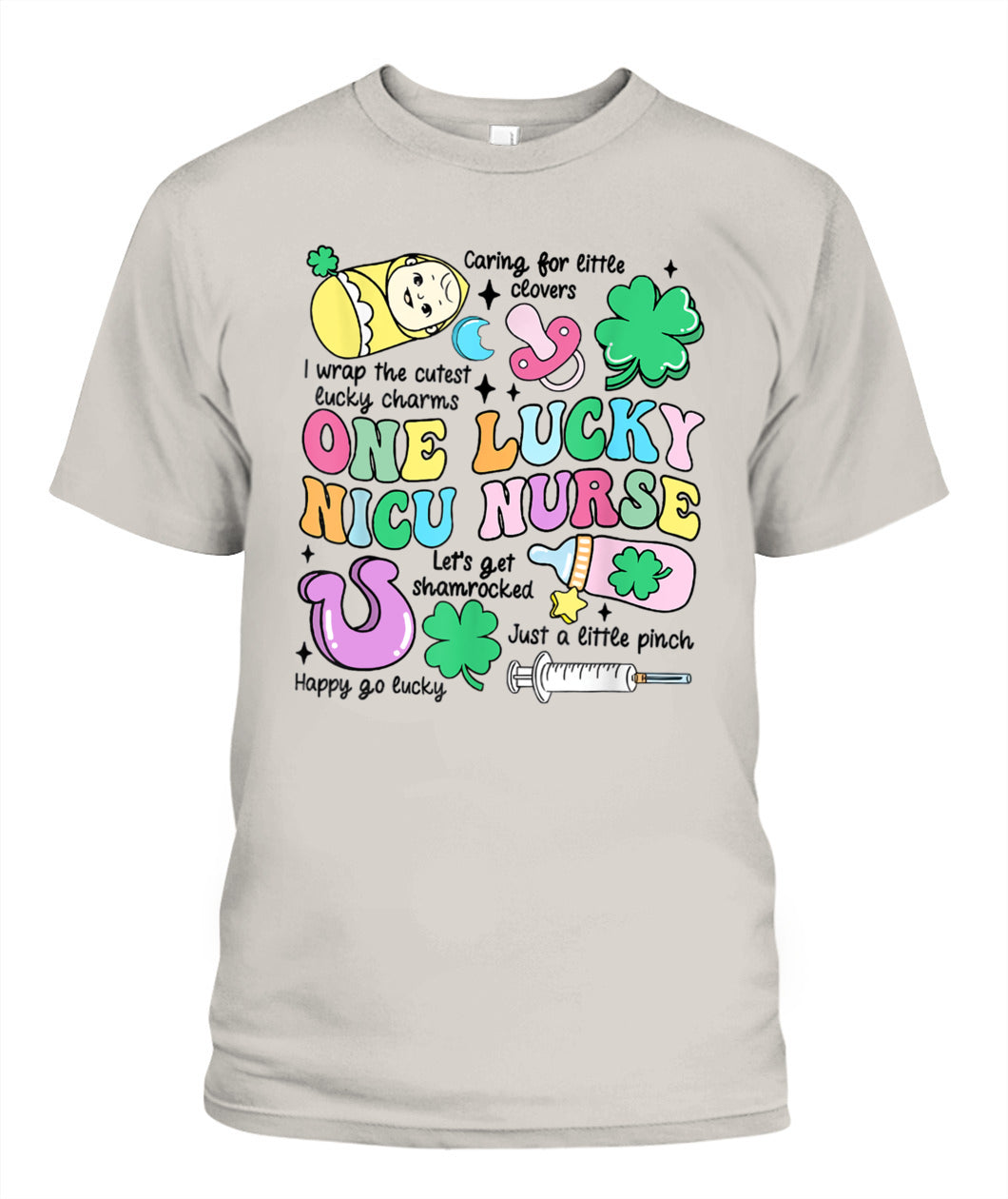 Irish NICU Nurse St Patrick Day Neonatal Intensive Care Unit Shirt