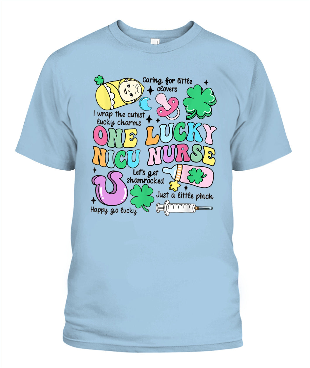 Irish NICU Nurse St Patrick Day Neonatal Intensive Care Unit Shirt