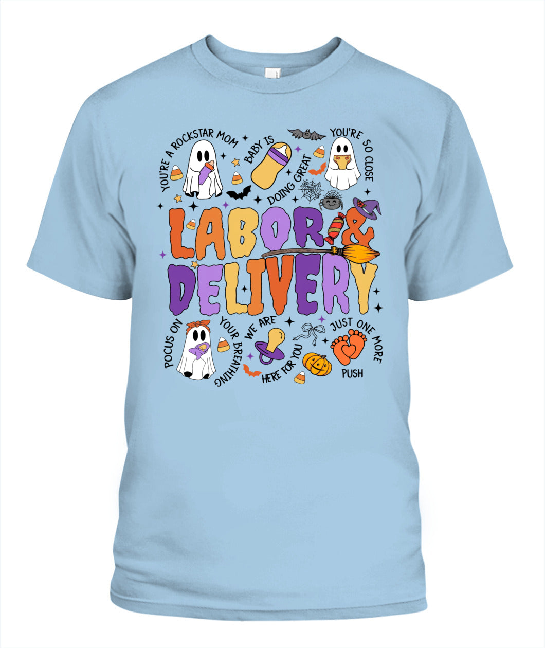 Labor and delivery Nurse Halloween Maternity Vintage