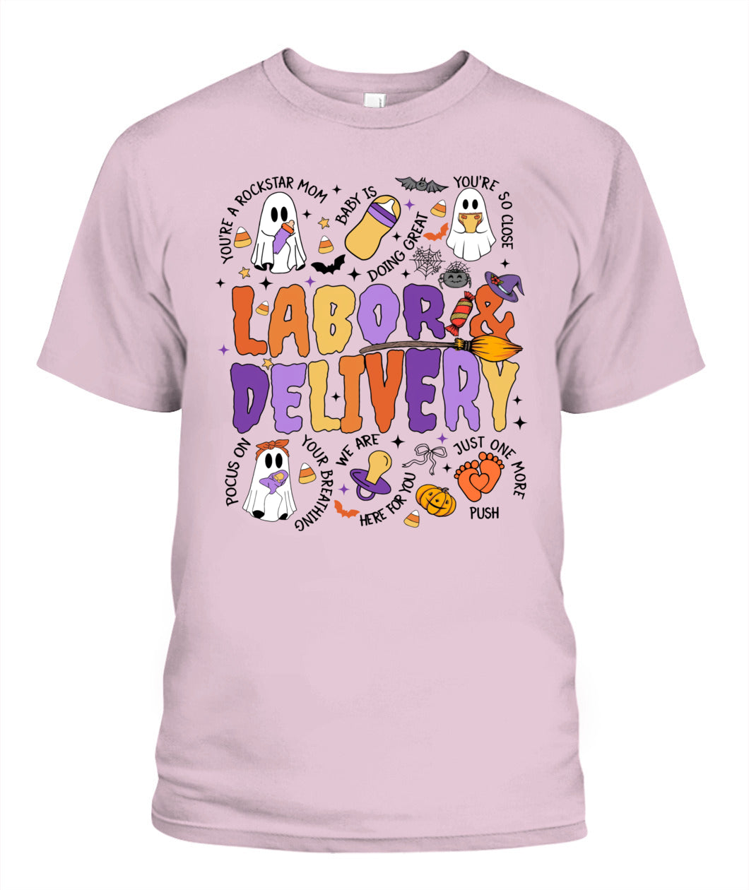 Labor and delivery Nurse Halloween Maternity Vintage