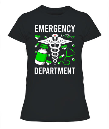 Emergency Department Funny ER Nurse Irish St Patricks Day Shirt