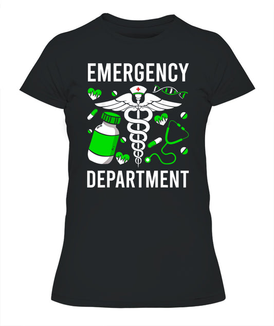 Emergency Department Funny ER Nurse Irish St Patricks Day Shirt