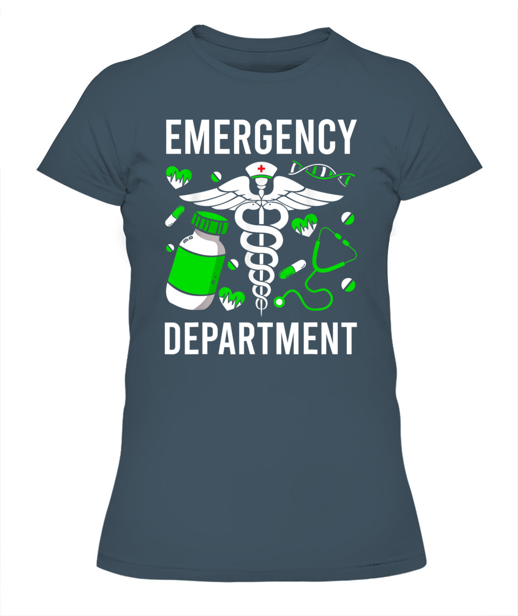 Emergency Department Funny ER Nurse Irish St Patricks Day Shirt