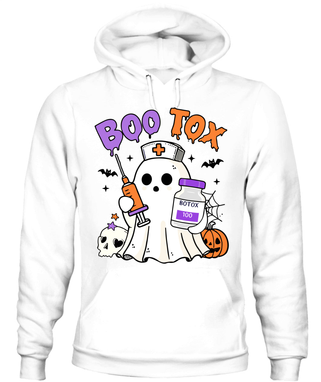 BOO Tox Nurse Ghost Filler Botox Halloween Aesthetic Nurse