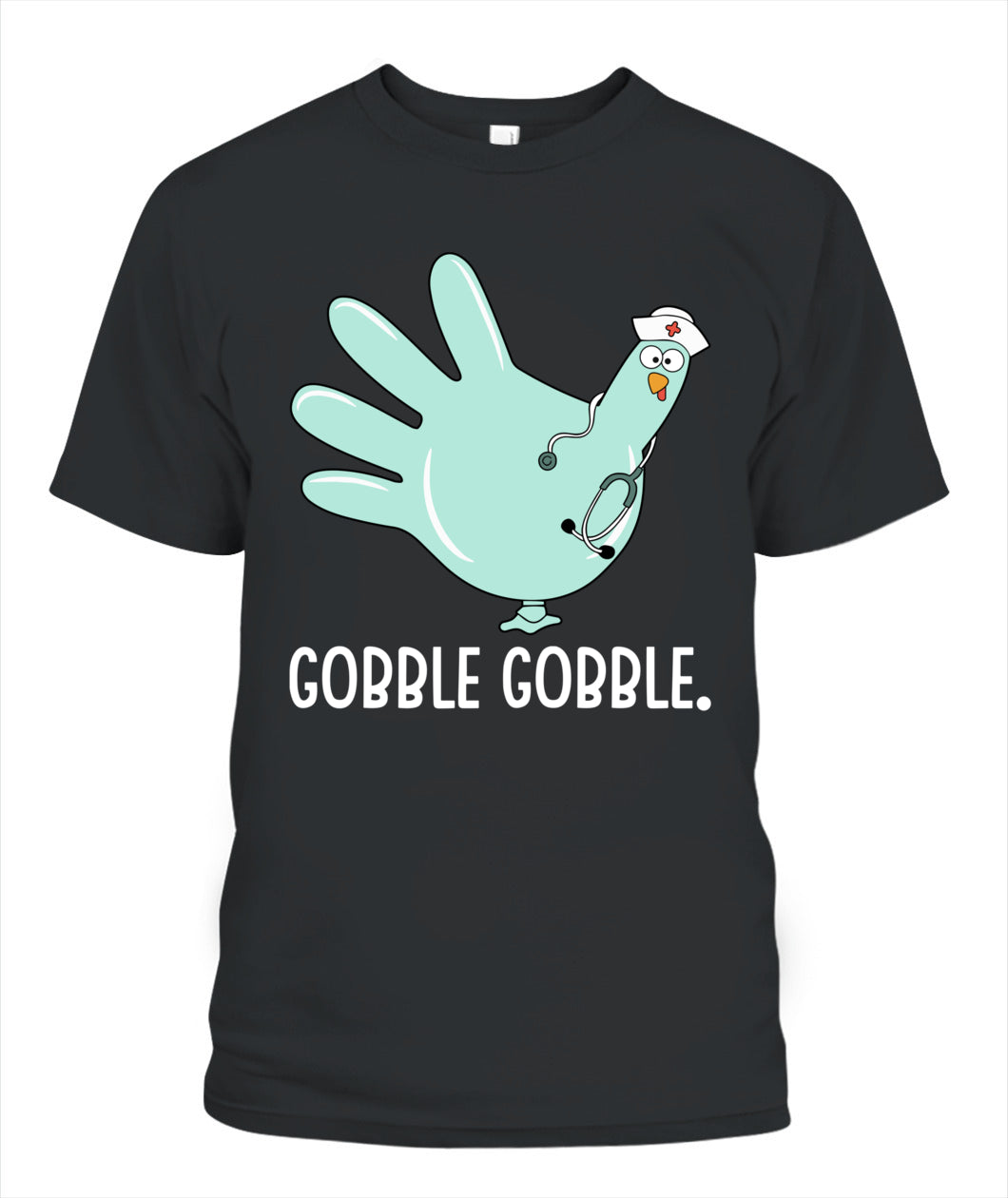 Turkey Scrubs Rubber Gloves Nurse Fall Nursing Thanksgiving Sweatshirt