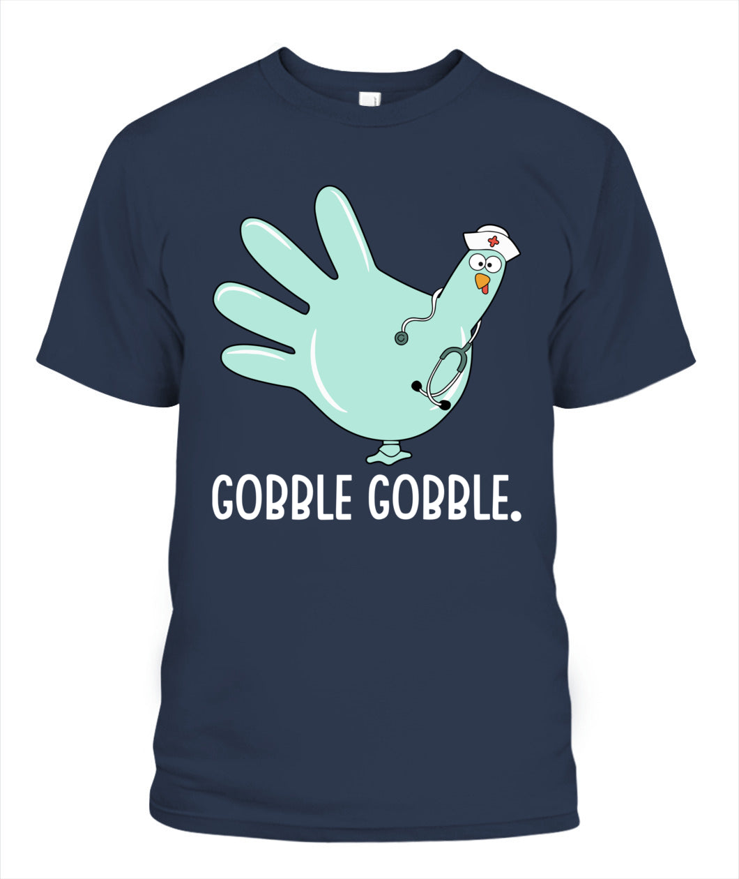 Turkey Scrubs Rubber Gloves Nurse Fall Nursing Thanksgiving Sweatshirt