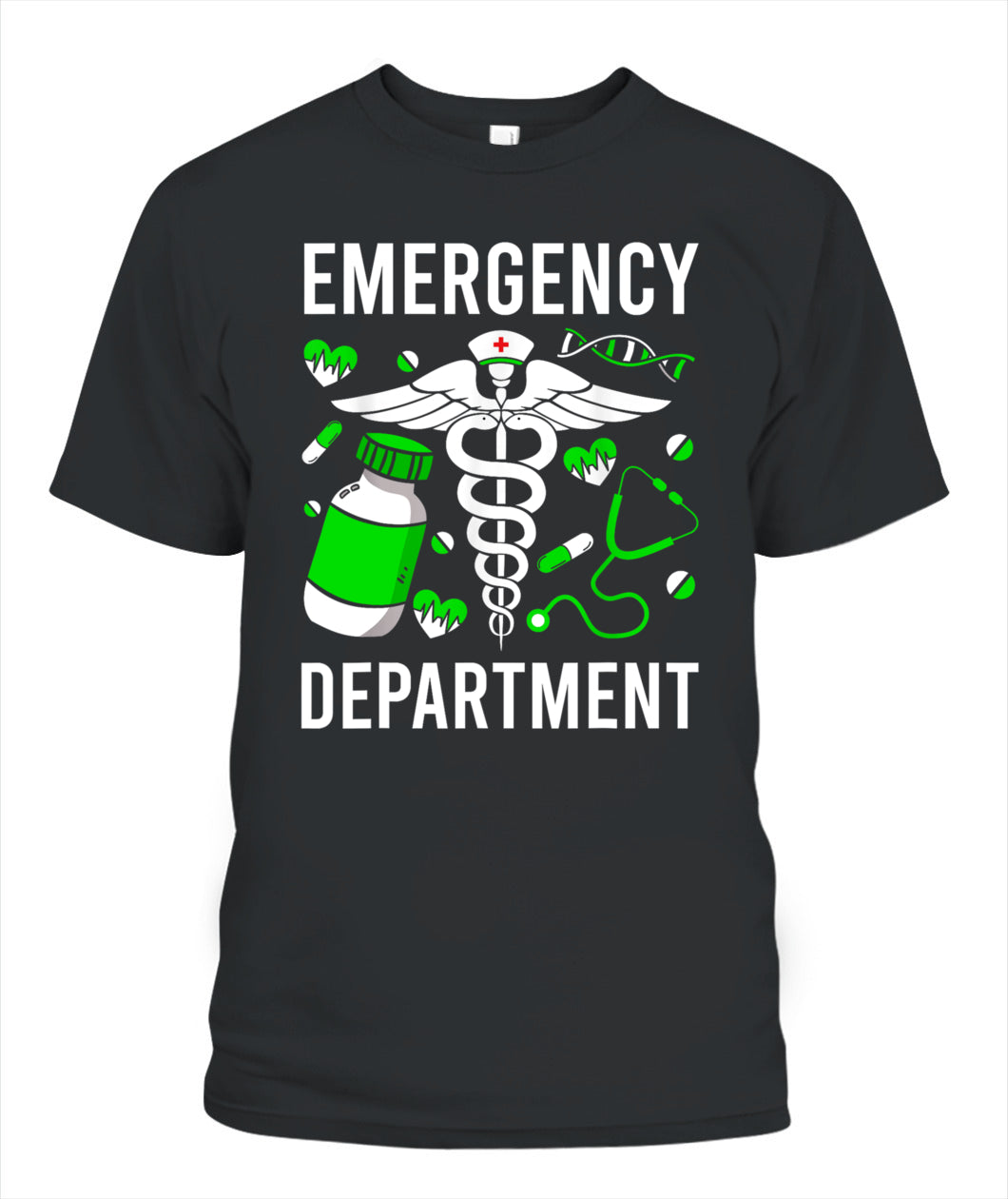 Emergency Department Funny ER Nurse Irish St Patricks Day Shirt