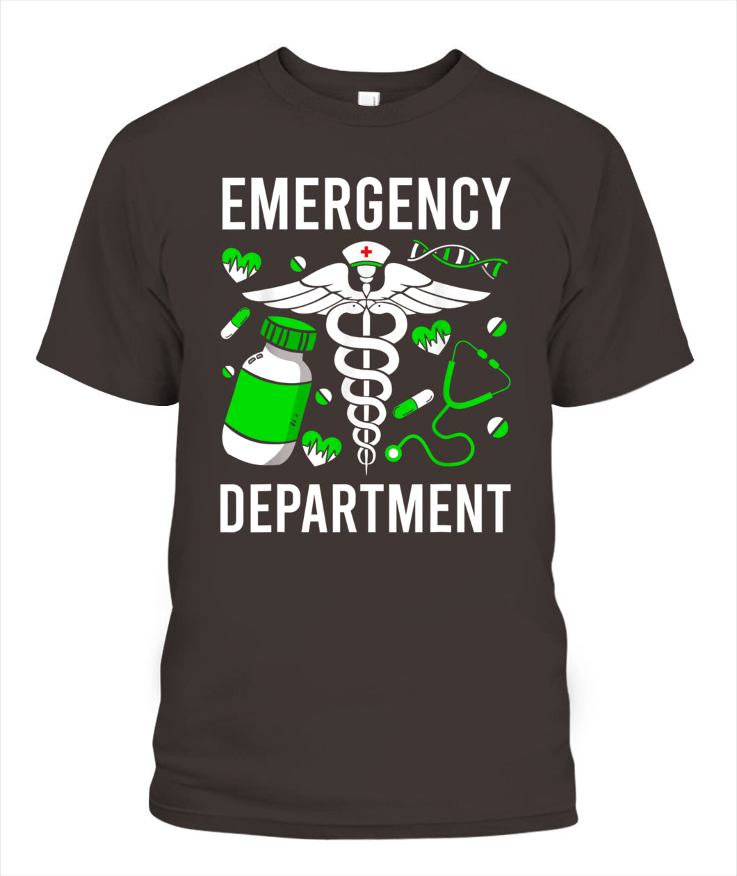 Emergency Department Funny ER Nurse Irish St Patricks Day Shirt