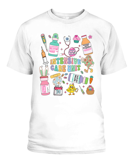 Easter Intensive Care Unit Propofol ICU Crew Nurse Outfit Shirt