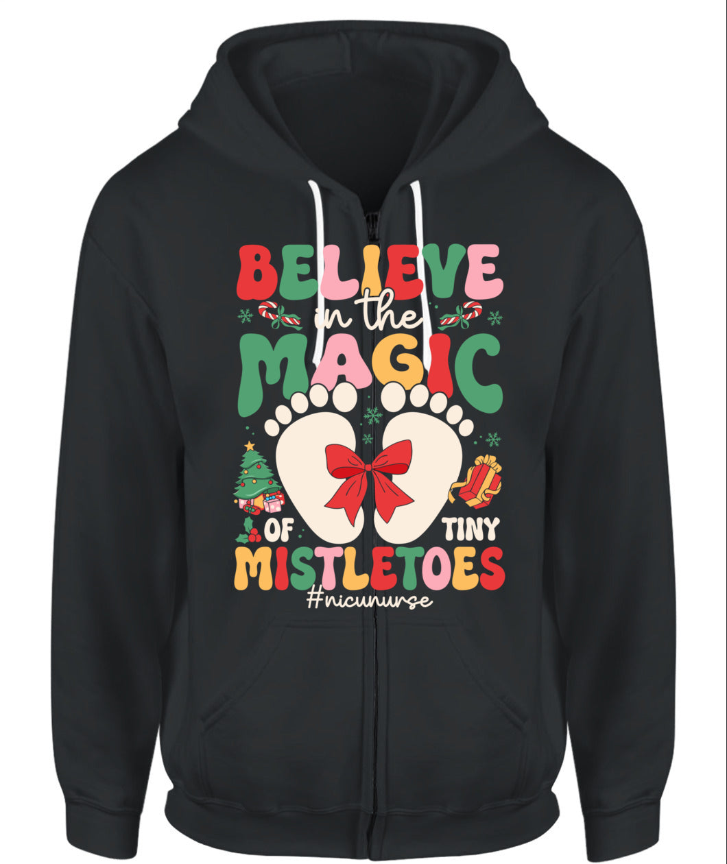 Believe In The Magic Of Tiny Mistletoes Baby Nicu Nurse Christmas