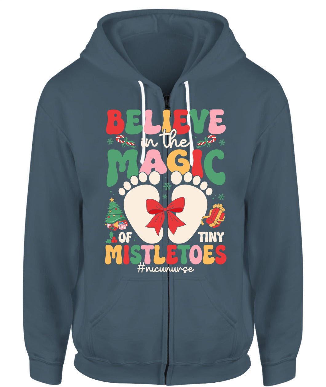 Believe In The Magic Of Tiny Mistletoes Baby Nicu Nurse Christmas