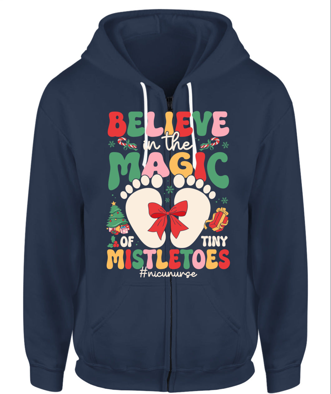 Believe In The Magic Of Tiny Mistletoes Baby Nicu Nurse Christmas