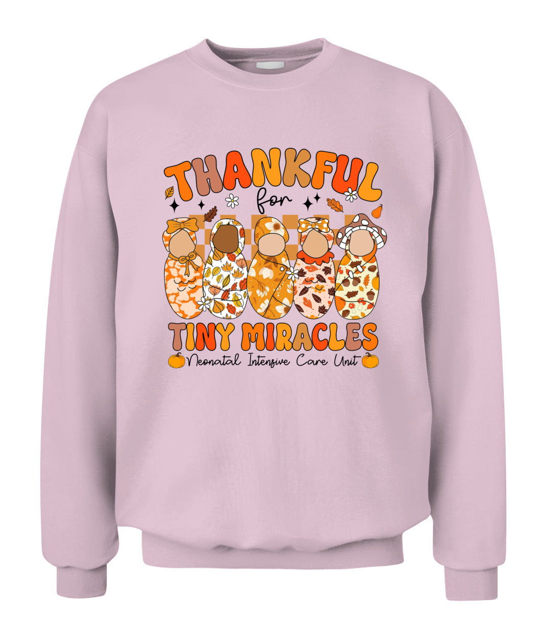 Cute Thankful for Tiny Miracles NICU Nurse Fall Thanksgiving