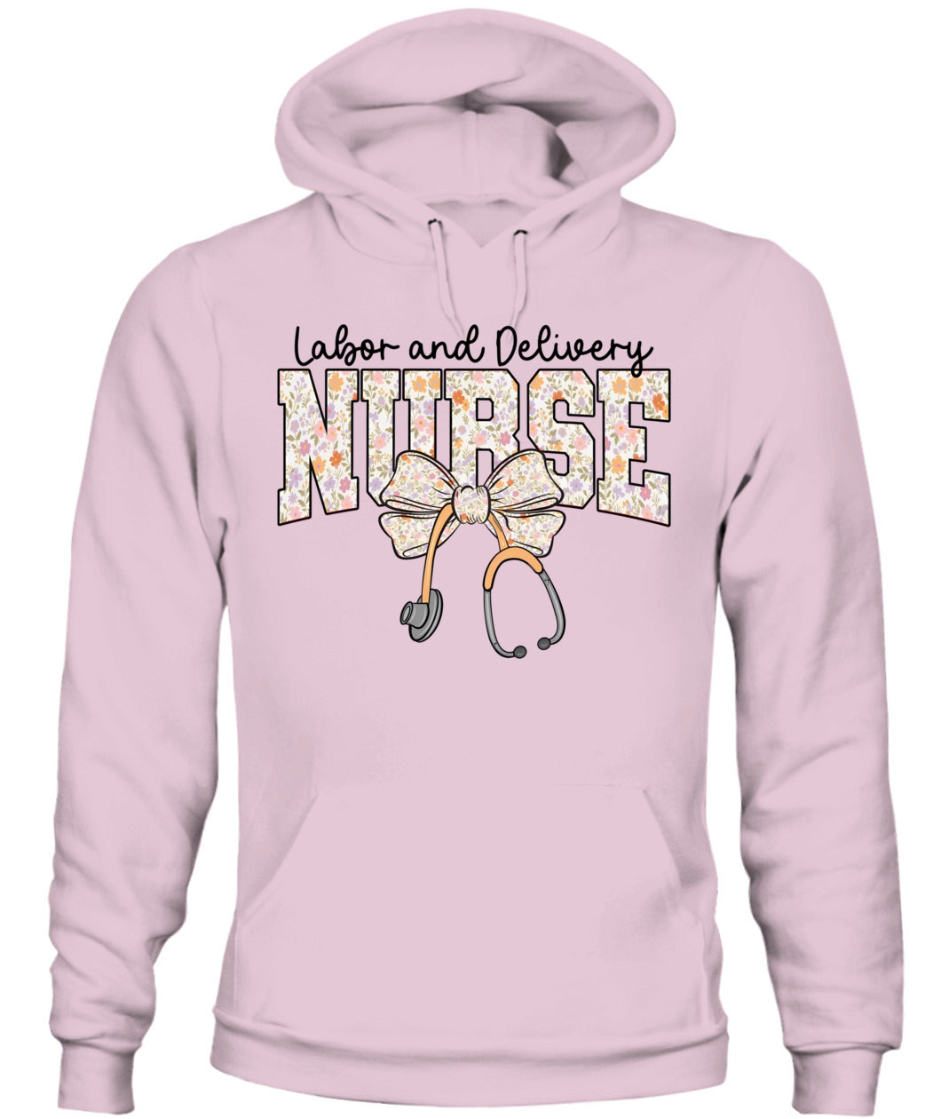 Labor and Delivery Nurse Stethoscope Coquette Bow Graduation