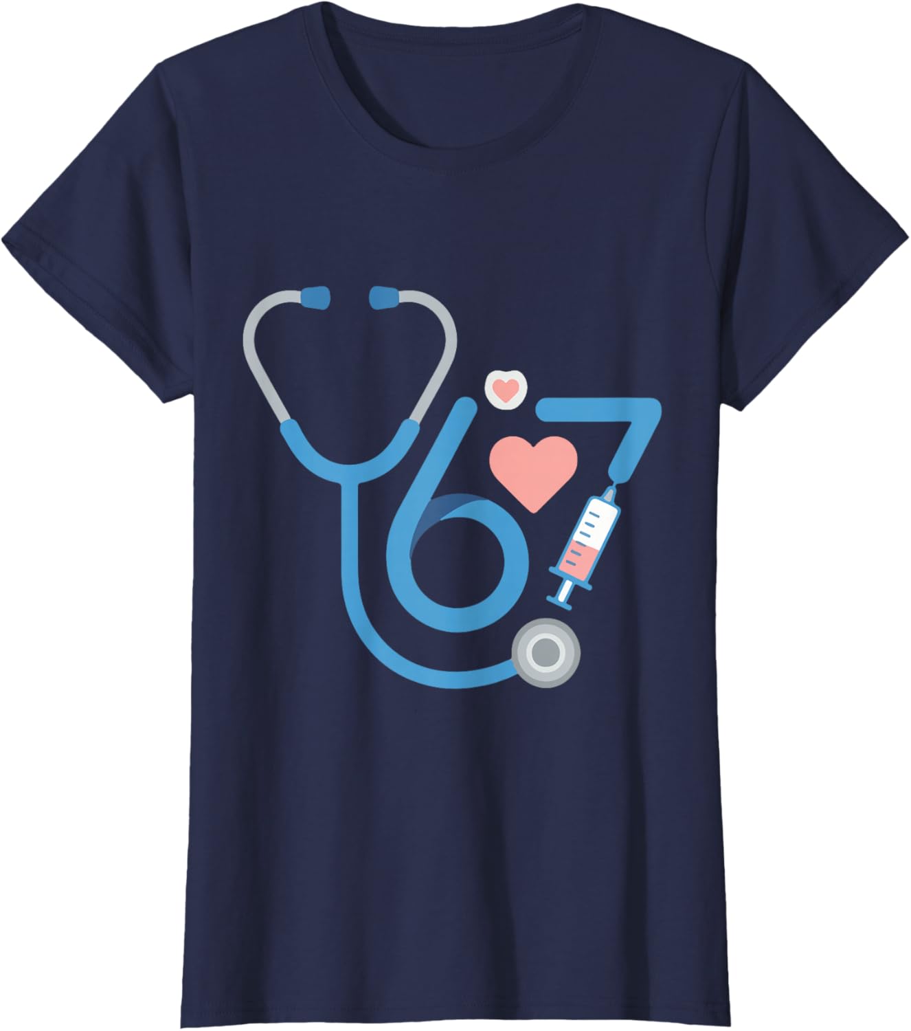 Funny 67 Meme Nurse Six Seven Nursing Humor Women Men Shirt