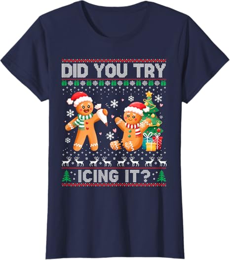 Have You Tried Icing It Funny Xmas Nurse Gingerbread NICU Sweatshirt