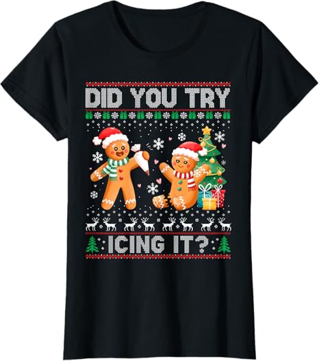 Have You Tried Icing It Funny Xmas Nurse Gingerbread NICU Sweatshirt