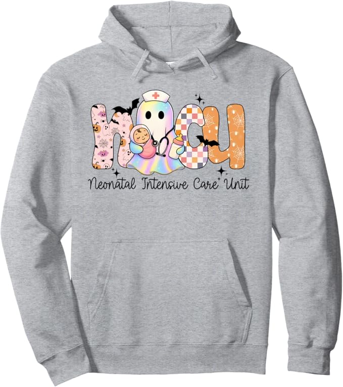 NICU Nurse Halloween Spooky Pumpkin Neonatal Intensive Care