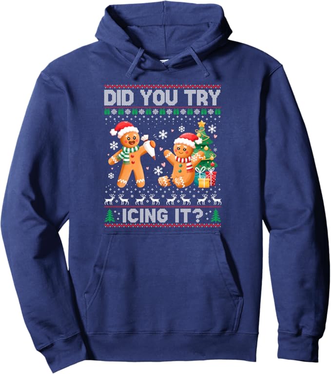 Have You Tried Icing It Funny Xmas Nurse Gingerbread NICU Sweatshirt