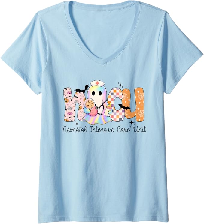 NICU Nurse Halloween Spooky Pumpkin Neonatal Intensive Care