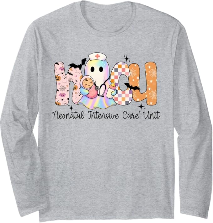 NICU Nurse Halloween Spooky Pumpkin Neonatal Intensive Care