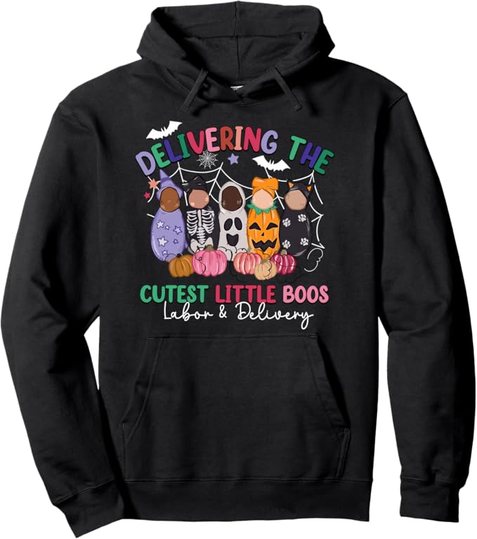 Delivering The Cutest Boos Labor & Delivery Halloween Nurse Shirts