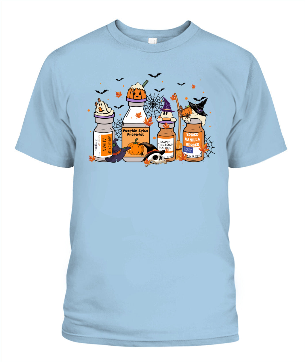 Cute Pumpkin Spice Propofol Spooky ICU Nurse Halloween Sweatshirt