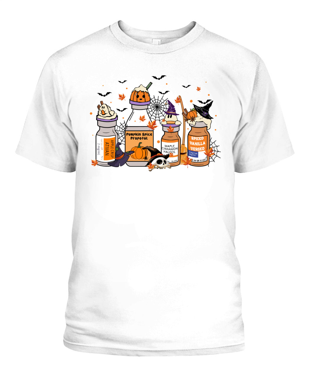 Cute Pumpkin Spice Propofol Spooky ICU Nurse Halloween Sweatshirt