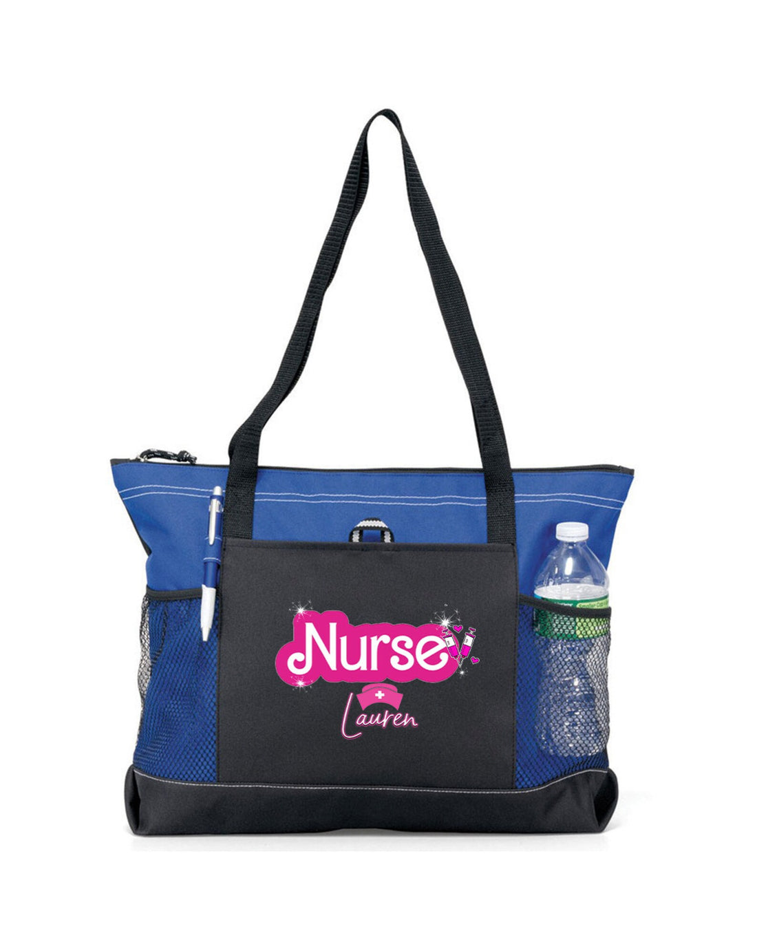 Personalized Canvas Print Tote Bag For Nurses and Doctor