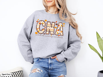 Certified Nursing Assistant Thanksgiving Crewneck Gift for CNA