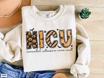 Spooky Season NICU Crewneck | Neonatal Intensive Care Unit Halloween Sweater