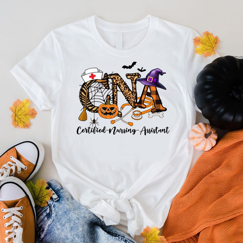 Funny Halloween Nurse CNA Nurse Shirts