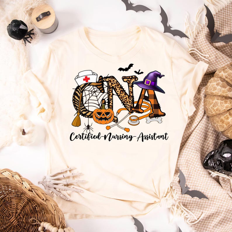 Funny Halloween Nurse CNA Nurse Shirts