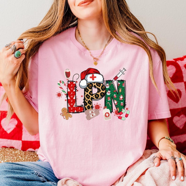 Licensed Practical Nurse Christmas Sweatshirt, Christmas LPN Shirt, Gift for LPN
