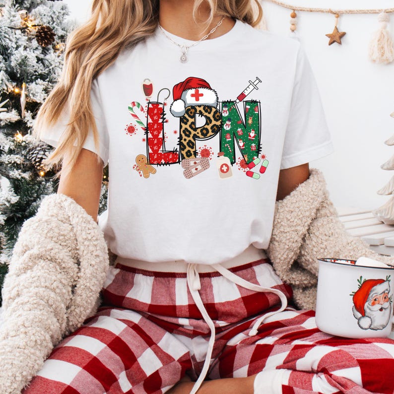 Licensed Practical Nurse Christmas Sweatshirt, Christmas LPN Shirt, Gift for LPN