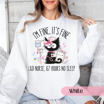 Funny Six Seven 6 7 Emergency Nurse Sweatshirt, ER Nurse Tech Sweater, Department RN Apparel Christmas Gift