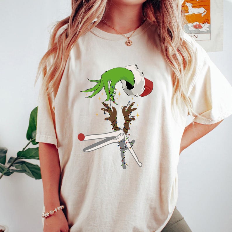 Christmas Speculum Nurse Sweatshirt, Funny OBGYN Nurse Crewneck, Reindeer Speculum Nurse Midwife Christmas