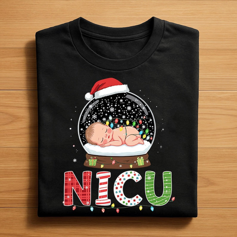NICU Cute Christmas Nurse Sweatshirt, Hoodie, Tshirt Gifts