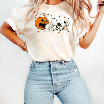 Halloween Nurse Shirt, Spooky Nurse Shirt, Halloween Nurse Tee, Nurse Halloween Gift, Registered Nurse Shirt, Nursing Student, Nurse Gift