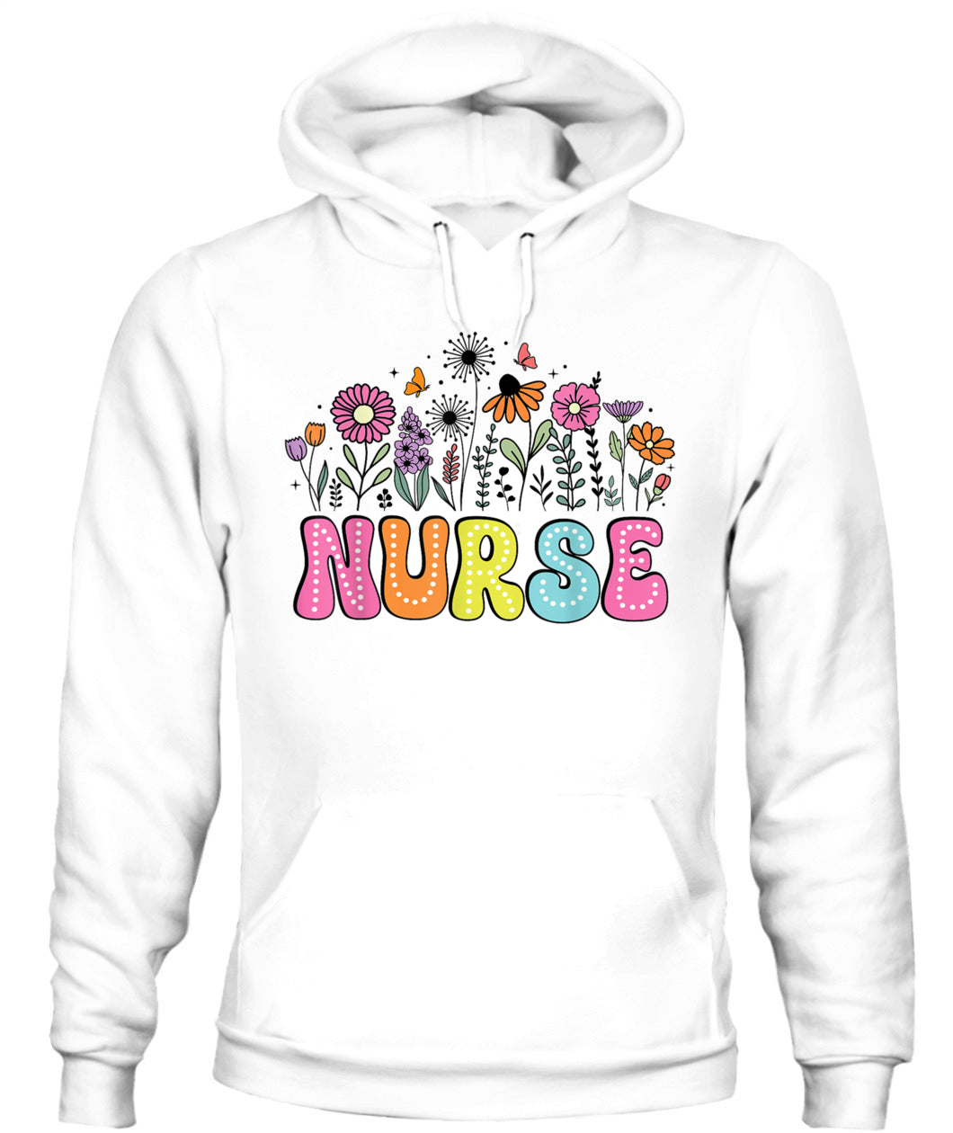 Groovy Nurse Flower Floral Happy Nurse Week 2025 Shirt